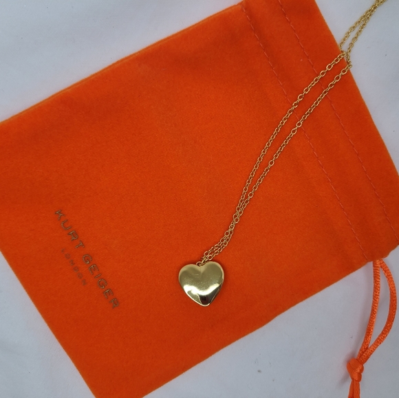 Kurt Geiger Rainbow Heart Eagle Pendant Necklace - Picture 6 of 6